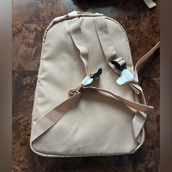 Brand New Unused Minimalist Tan Backpack - Picture 3 of 4